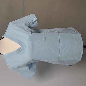 Garde Malade Size S Baby Blue V Neck Scrub T-Shirt